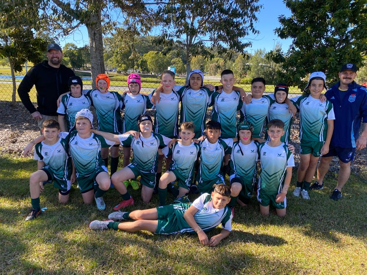 Our Stage 3 Football Team competing at the NSW PSSA Classic Shield North Coast Final in Coffs Harbour.