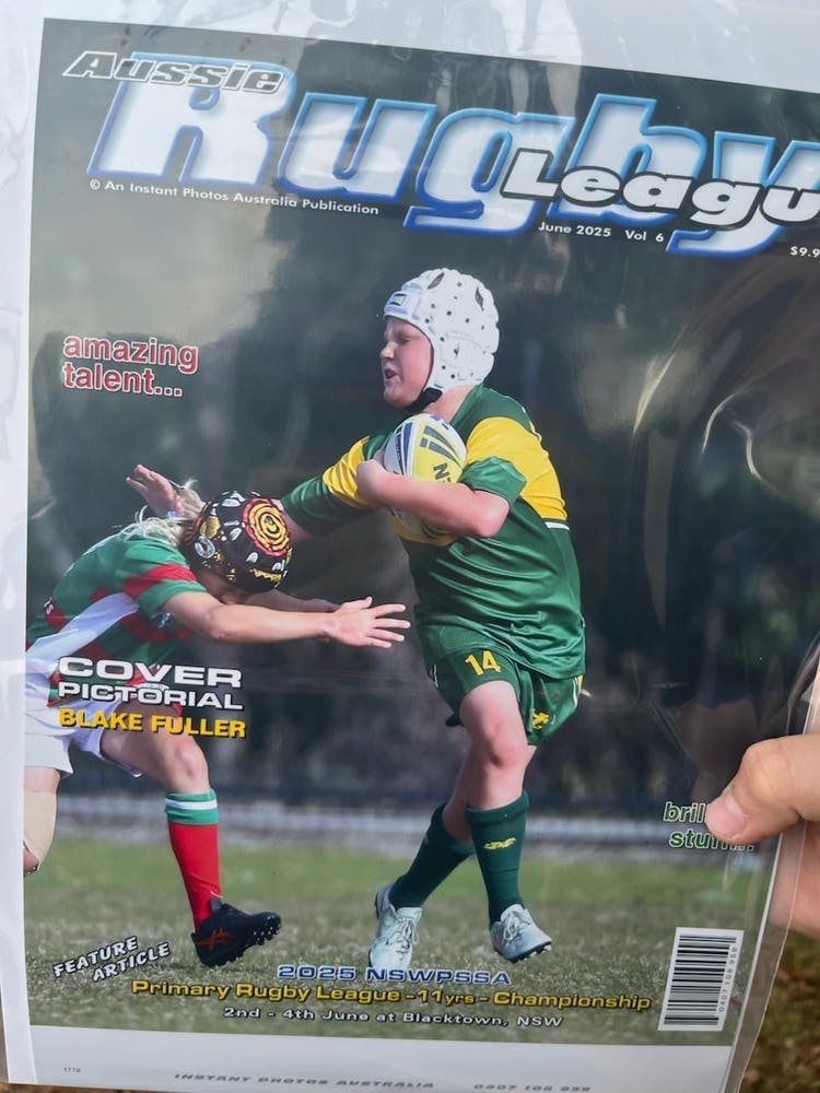 One of our students represented our school at the North Coast Rugby League Under 11s team in Sydney.